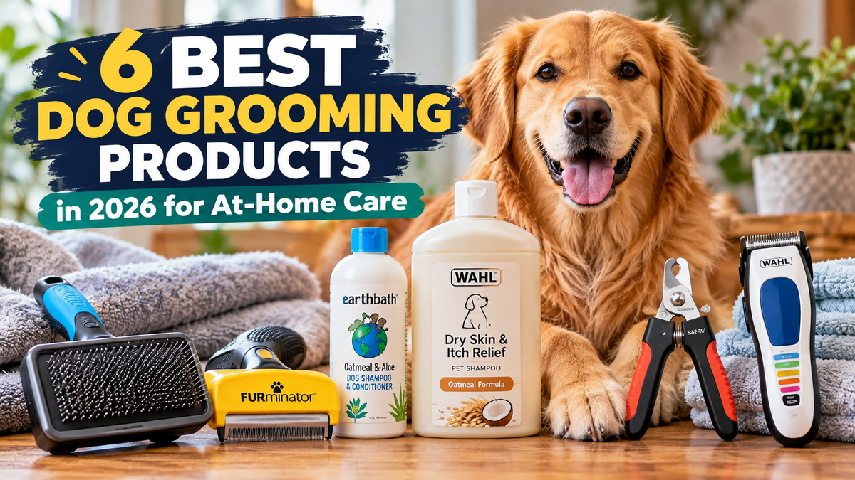 Best dog grooming products for at-home dog care