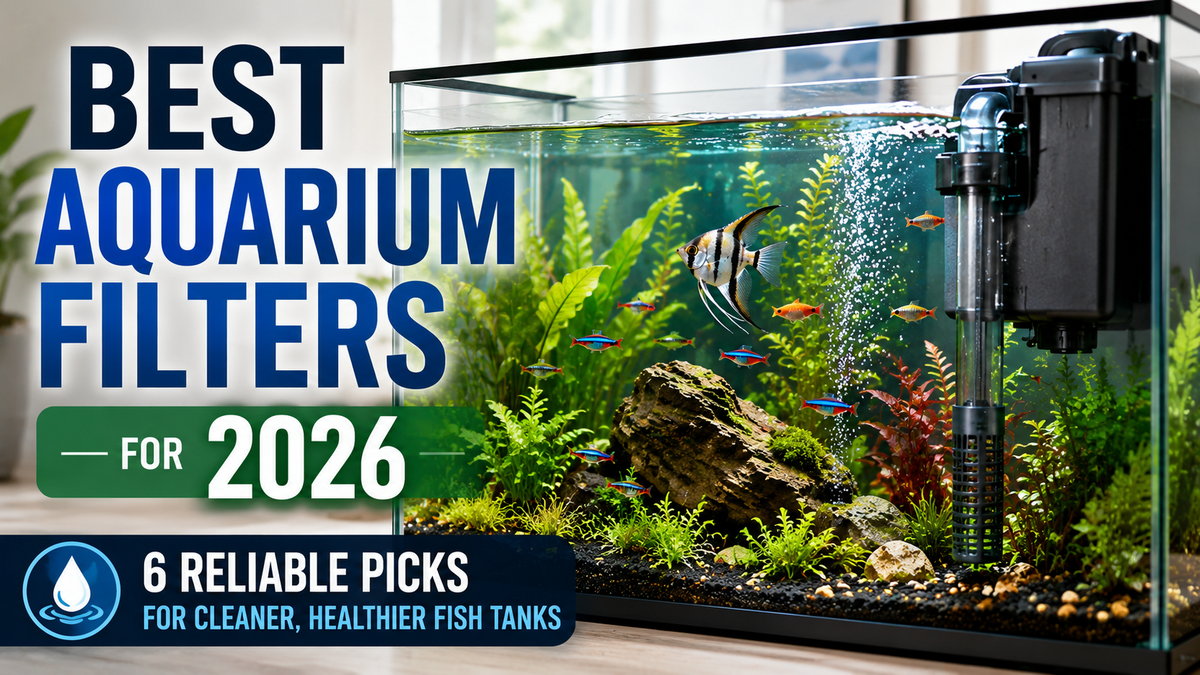 Best Aquarium Filters for 2026: 6 Reliable Picks for Cleaner, Healthier Fish Tanks