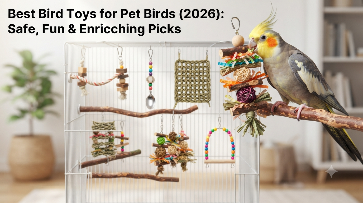 Best Bird Toys for Pet Birds (2026): Safe, Fun & Enriching Picks