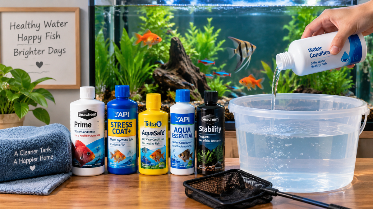 Best Aquarium Water Conditioners for Fish Tanks