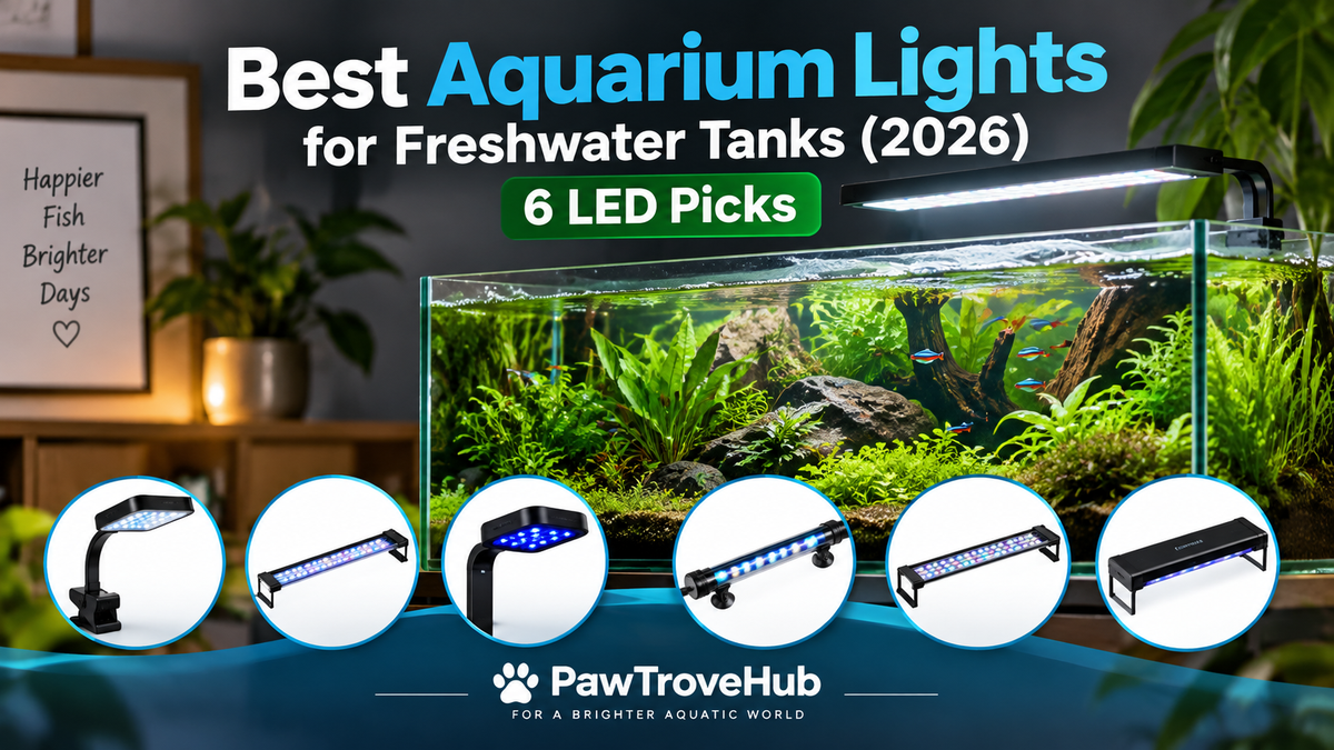 Best aquarium lights for freshwater fish tanks in 2026
