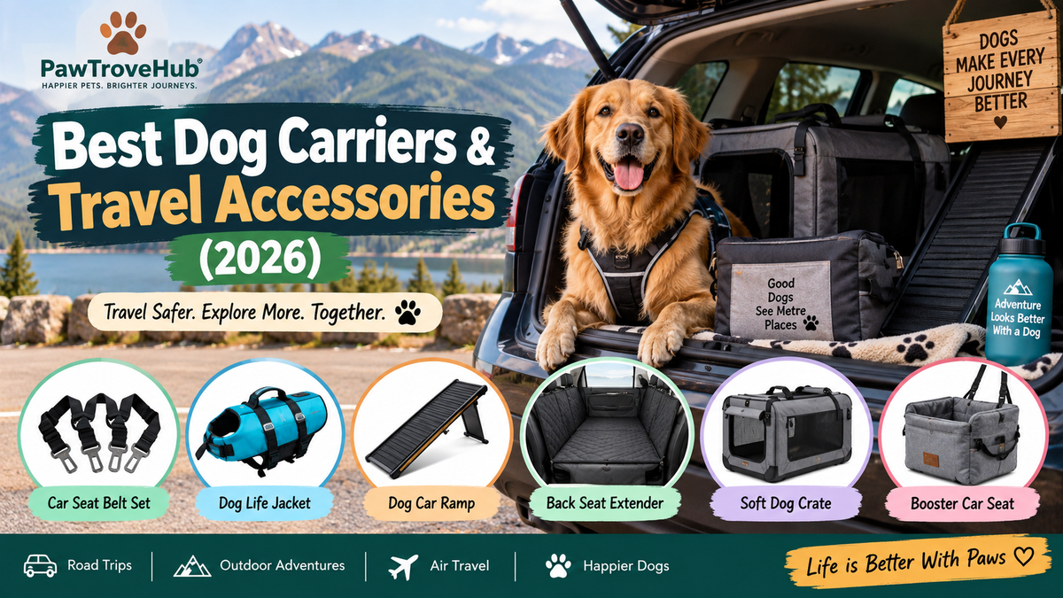 Best dog carriers and travel accessories for 2026